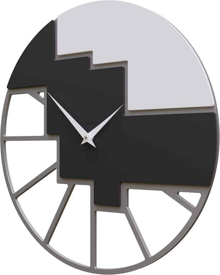 Moderne Wanduhr Scalea 42 cm Callea Design (Eiche Breeze), Eiche Breeze