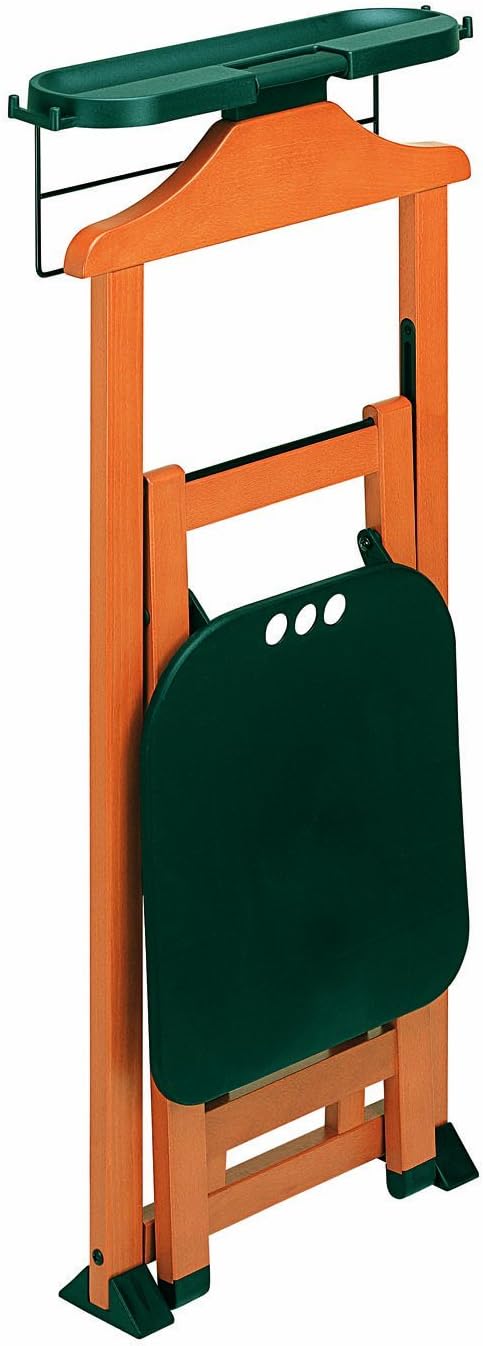 Foppapedretti Klappbarer Trägerstuhl, Buchenholz, Kunststoff, Eisen, OneSize