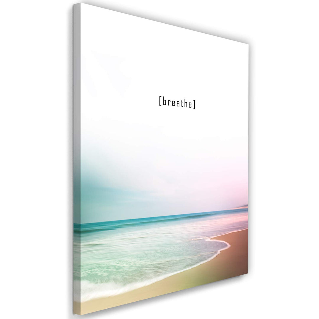 Feeby Leinwandbilder Abstrakt Bilder Kunstdruck Natur Strand Spruch Mehrfarbig 40x60 cm M_12088 40L