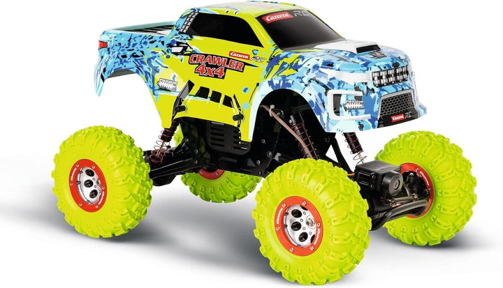 Carrera RC Profi Crawler I Ferngesteuerter Crawler mit Allradantrieb &amp; Metalgetriebe I Proportionale