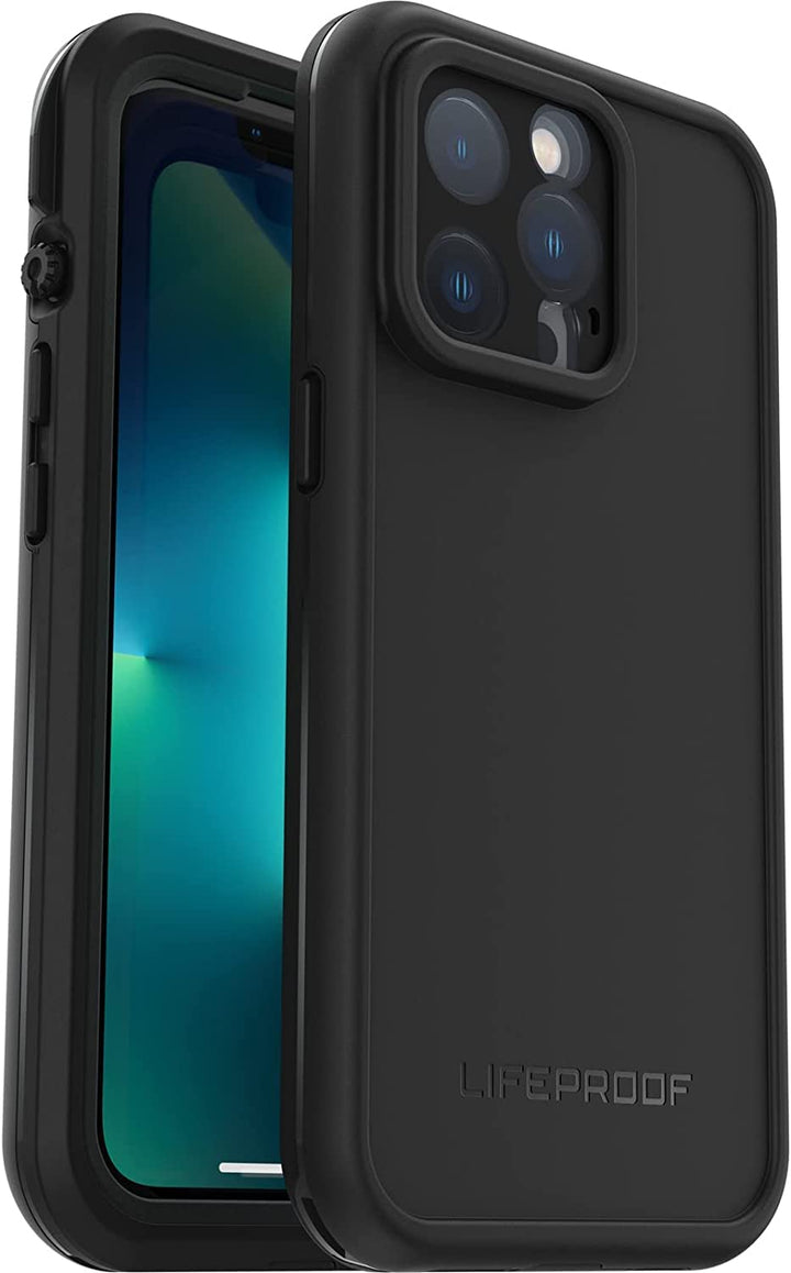LifeProof FRRE Series wasserdichte Schutzhülle für iPhone 13 Pro (nur für die Modelle), Schwarz, 77-