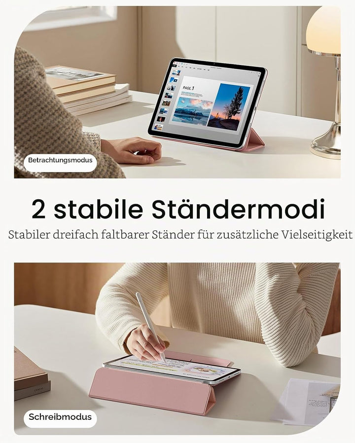 ESR für iPad Air 11 Zoll 2026 Hülle M4/M3/M2, iPad Air 5/4 Hülle (2025/2024/2022/2020) Starke Magnet