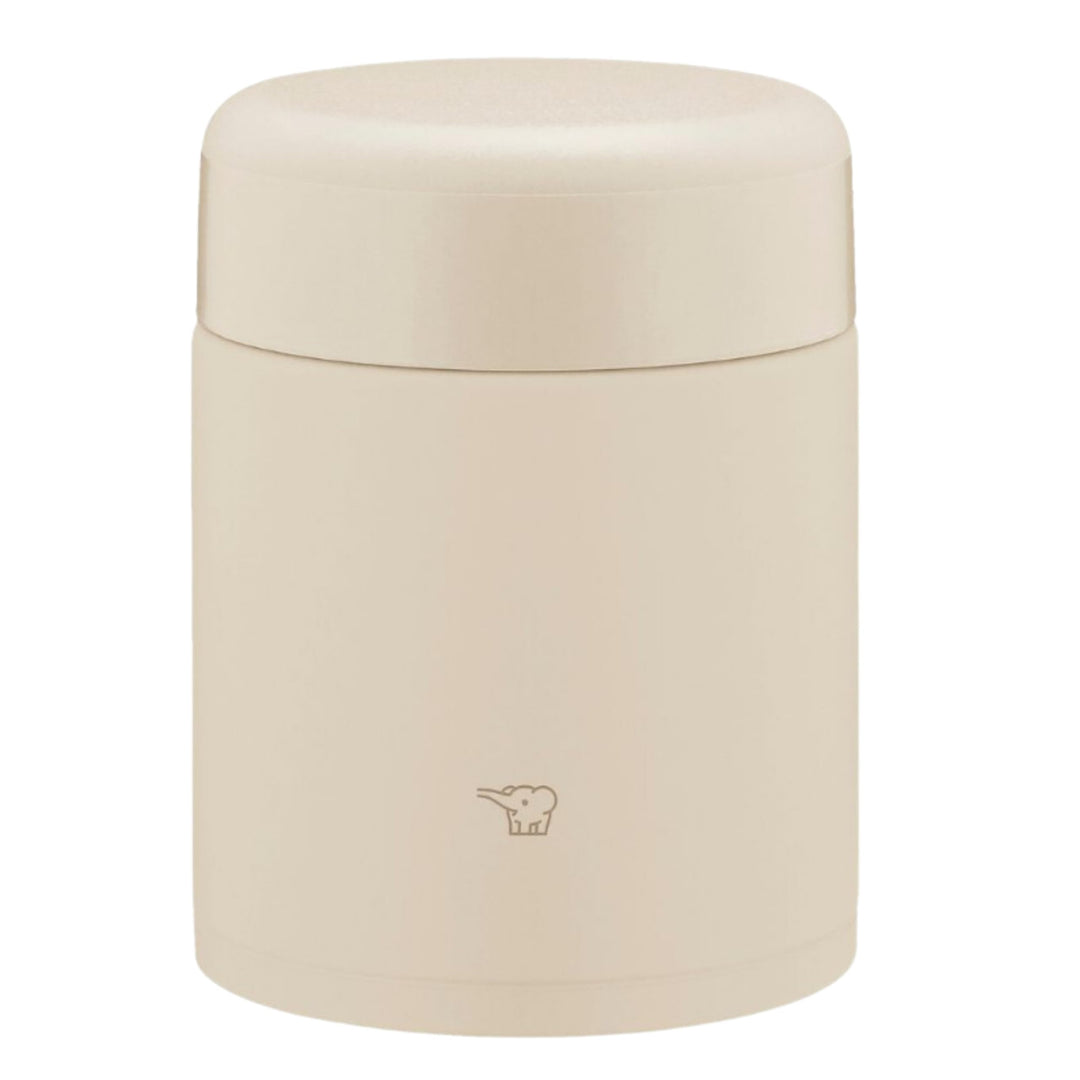 ZOJIRUSHI Zojirushi Mahbin Edelstahl Thermo Suppenglas Lunchglas Nahtlos 400ml Beige Integrierter De