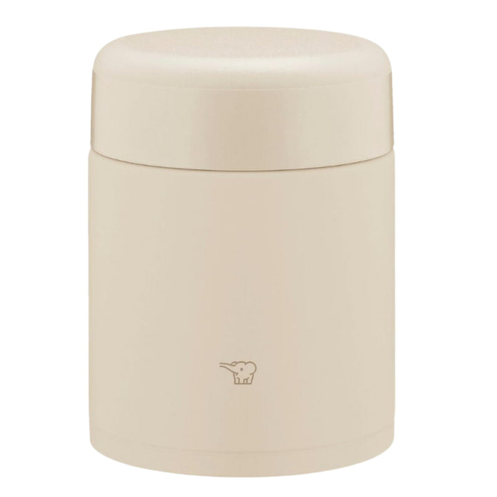 ZOJIRUSHI Zojirushi Mahbin Edelstahl Thermo Suppenglas Lunchglas Nahtlos 400ml Beige Integrierter De
