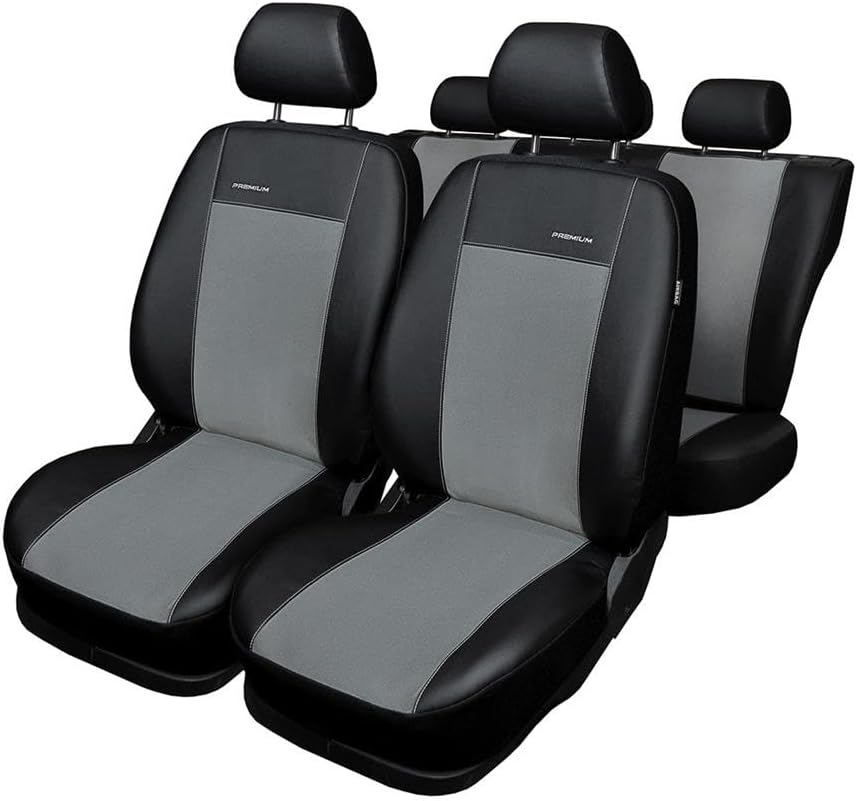Mossa Massgeschneiderte Sitzbezüge kompatibel mit Opel Corsa D 2006-2011 PRG | Hatchback - 5-türig G