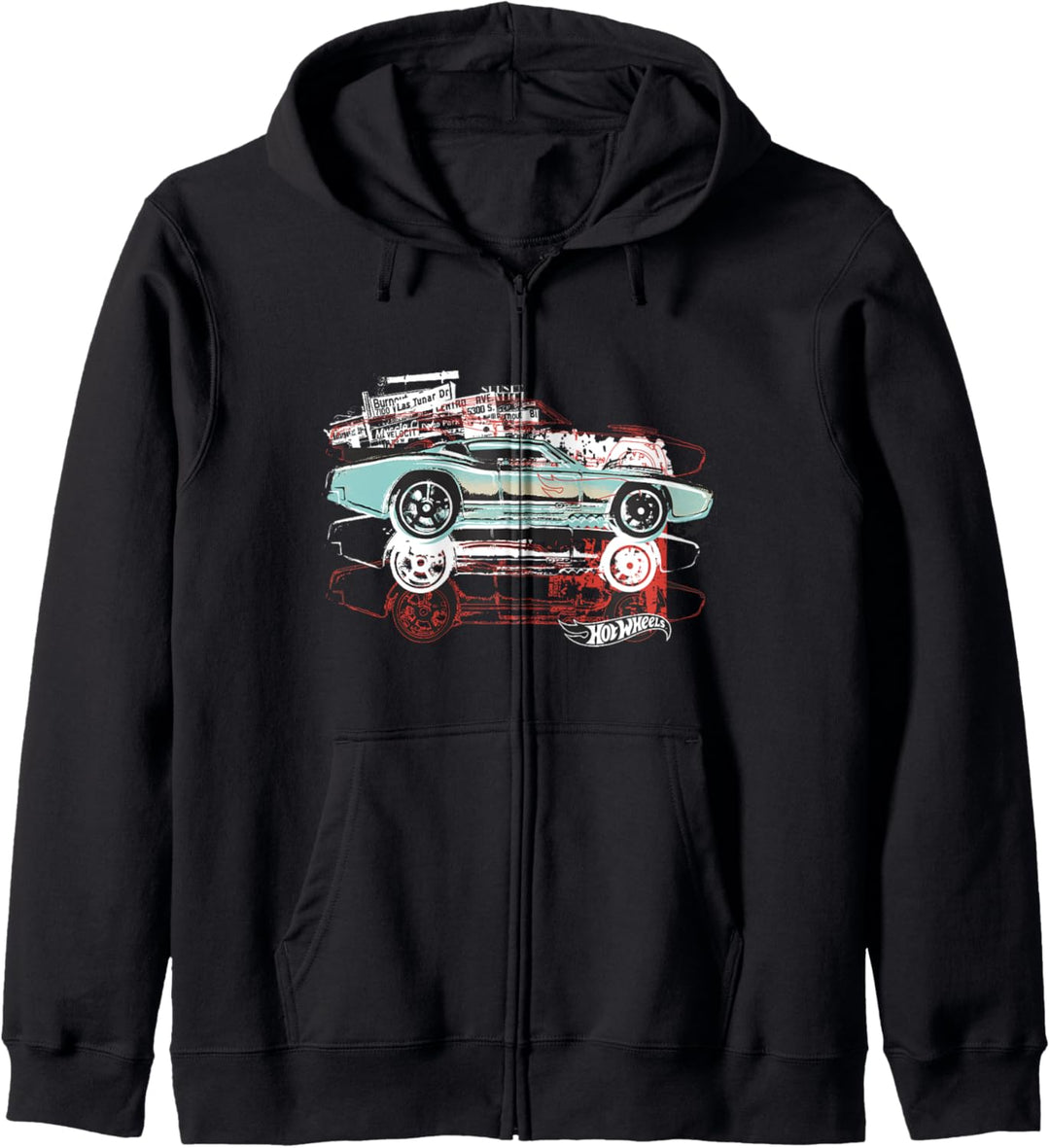 Hot Wheels Auto Vintage Kapuzenjacke