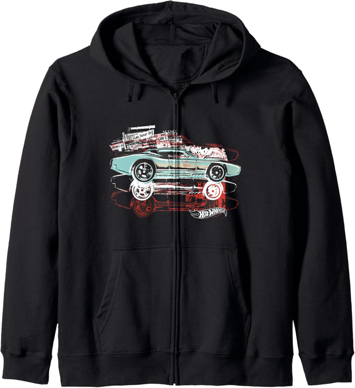 Hot Wheels Auto Vintage Kapuzenjacke