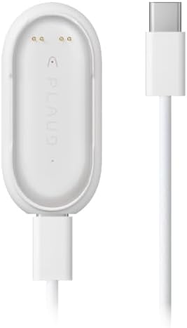 Plaud NotePin Ladestation, Magnetische Ladeschale mit Rutschfester Basis & USB-C-Textilkabel, Schnel