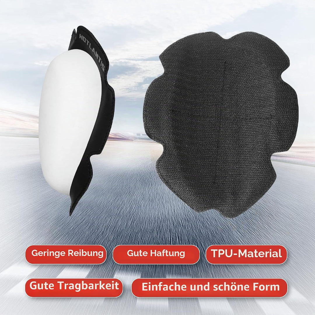 HOTLANTIS Universal Knieschleifer Motorrad Knee Slider für Motorrad Racing