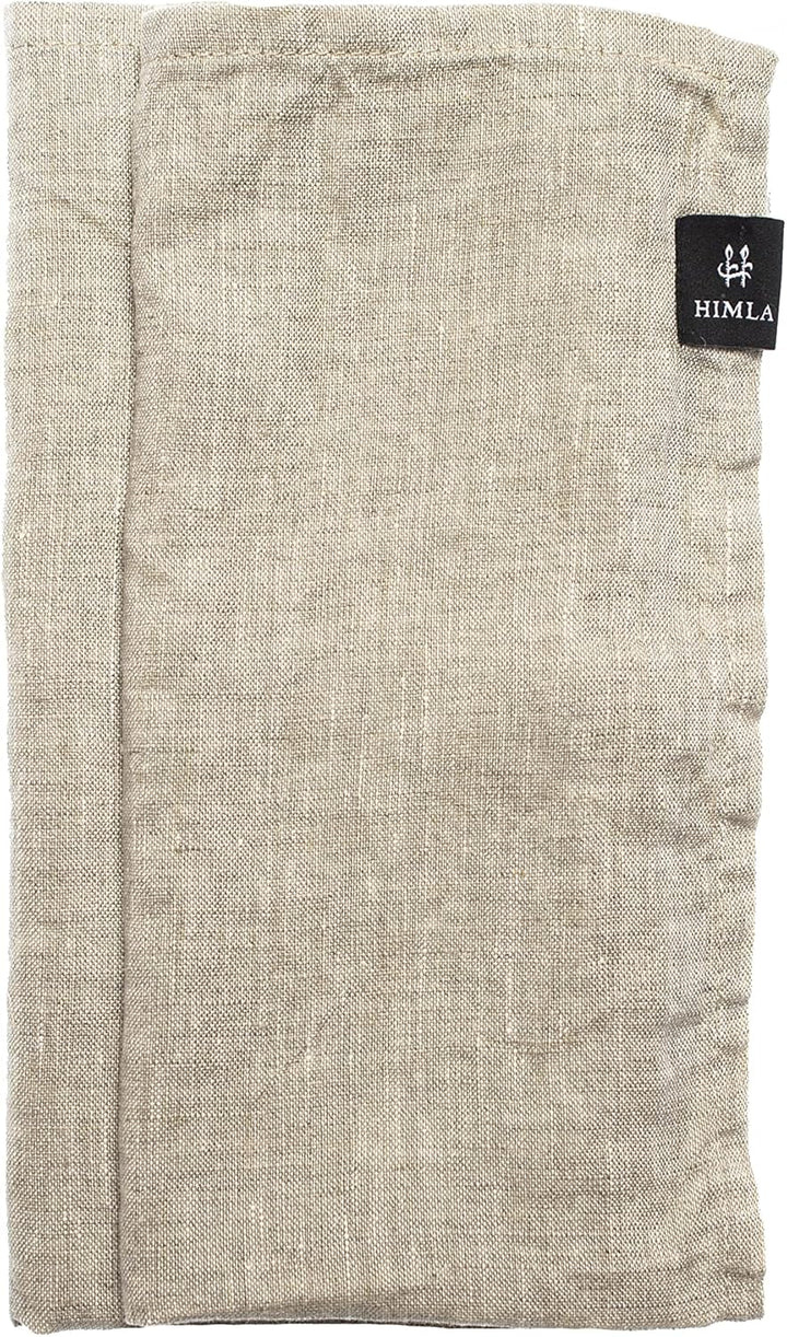 Himla Servietten 4-er Set beige Natur Leinenservietten Stoffservietten Stoff waschbar Sunshine - Oat