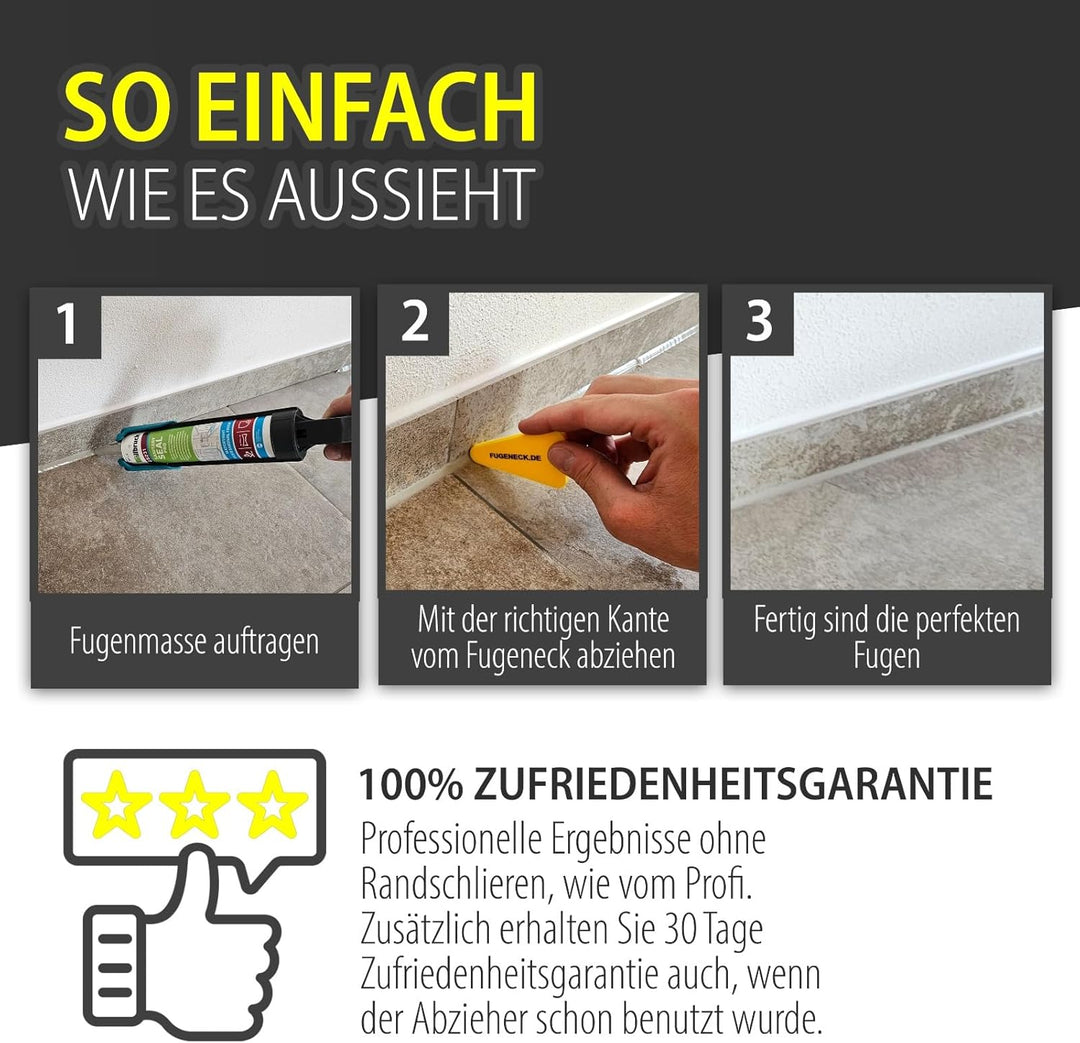 Das perfekte Fugenabzieher Set mit allem was du brauchst - Für Anfänger und Profis mit Anleitung (FU