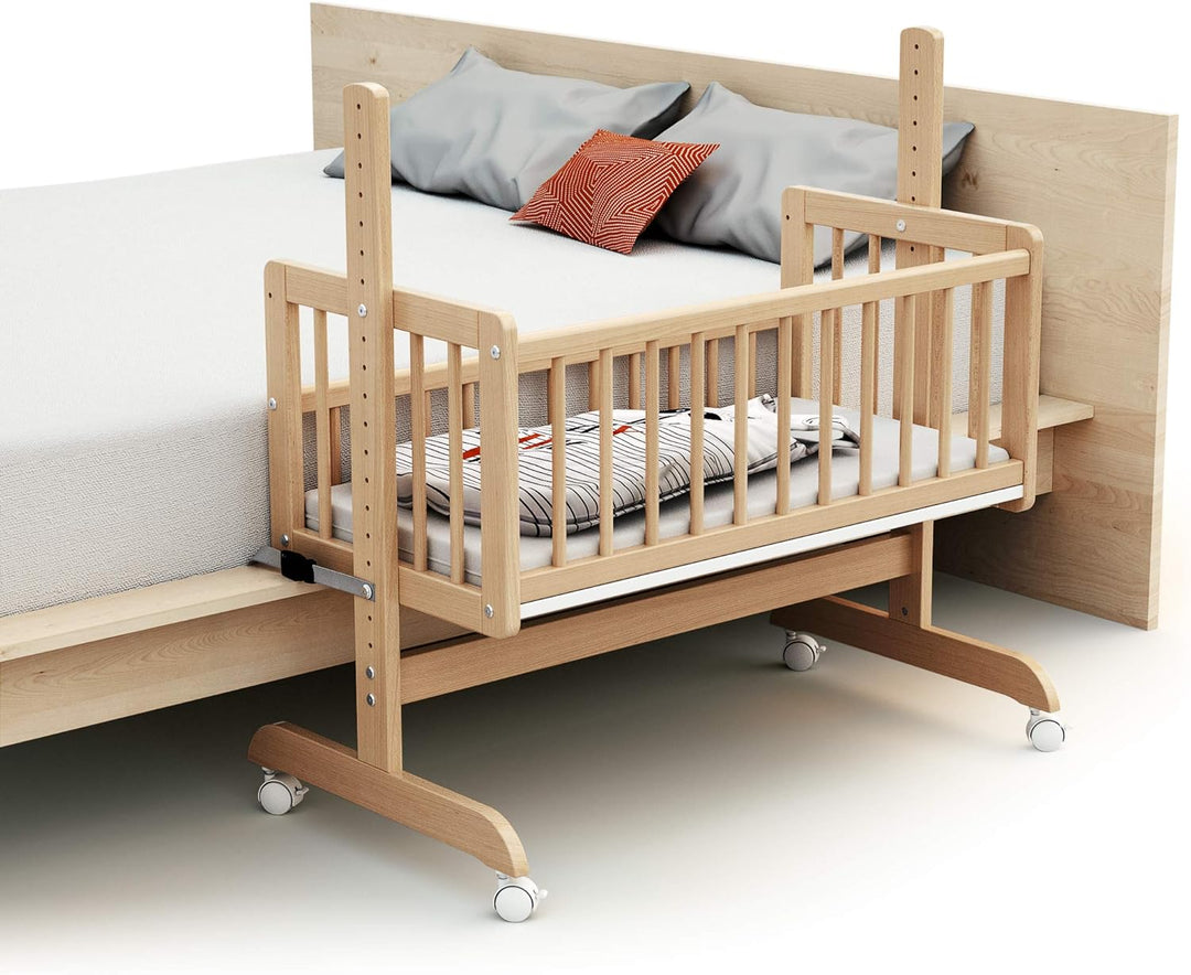 AT4 - Beistellbett ESSENTIEL Lackierte Buche Taille unique Lackierte Buche, Taille unique Lackierte