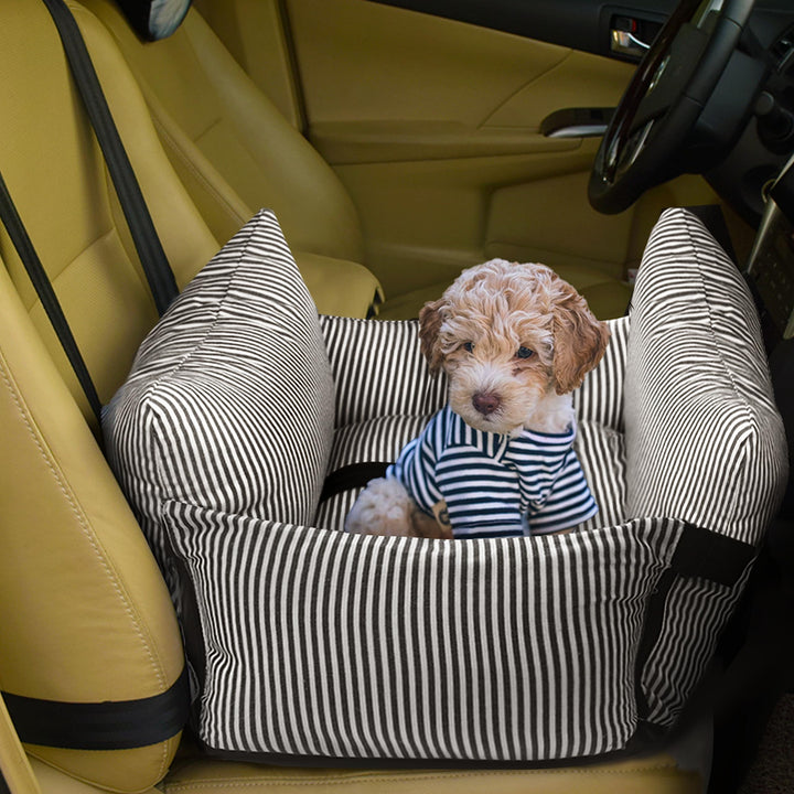 Hunde Autositz Hundebox 76 x 52 x 40 cm, Hundeautositz Hundesitz Mittlere Hunde, Auto Hunde Autositz