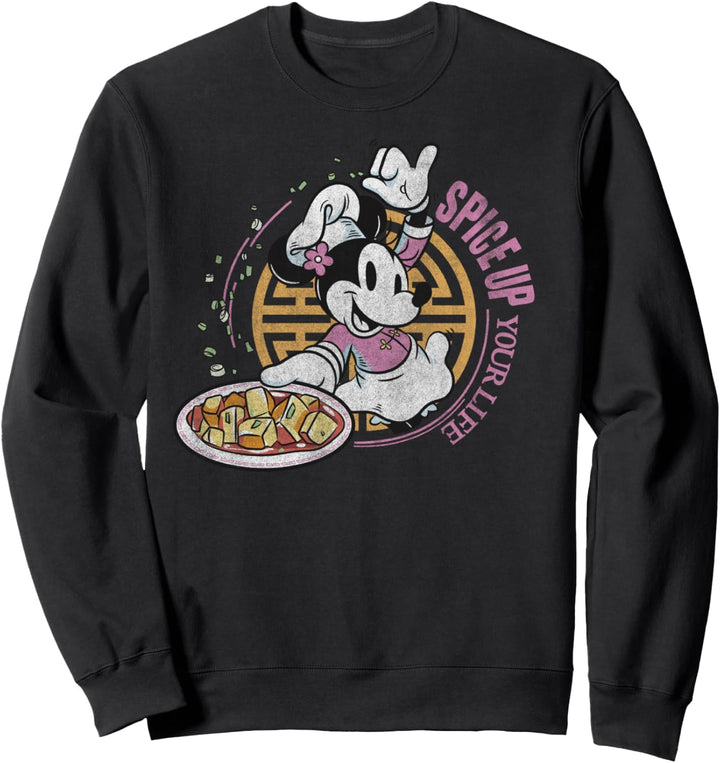 Disney Mickey And Friends Minnie Spice Up Your Life Sweatshirt