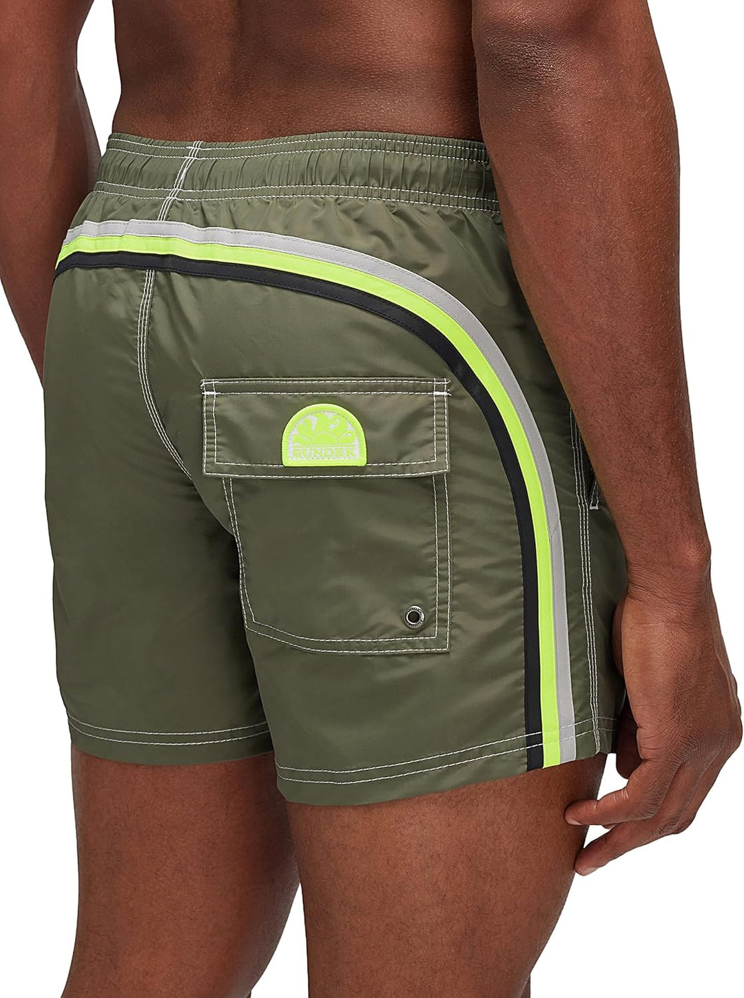 SUNDEK ELASTIC WAIST HERREN GRUN KOSTUM M504BDTA100604