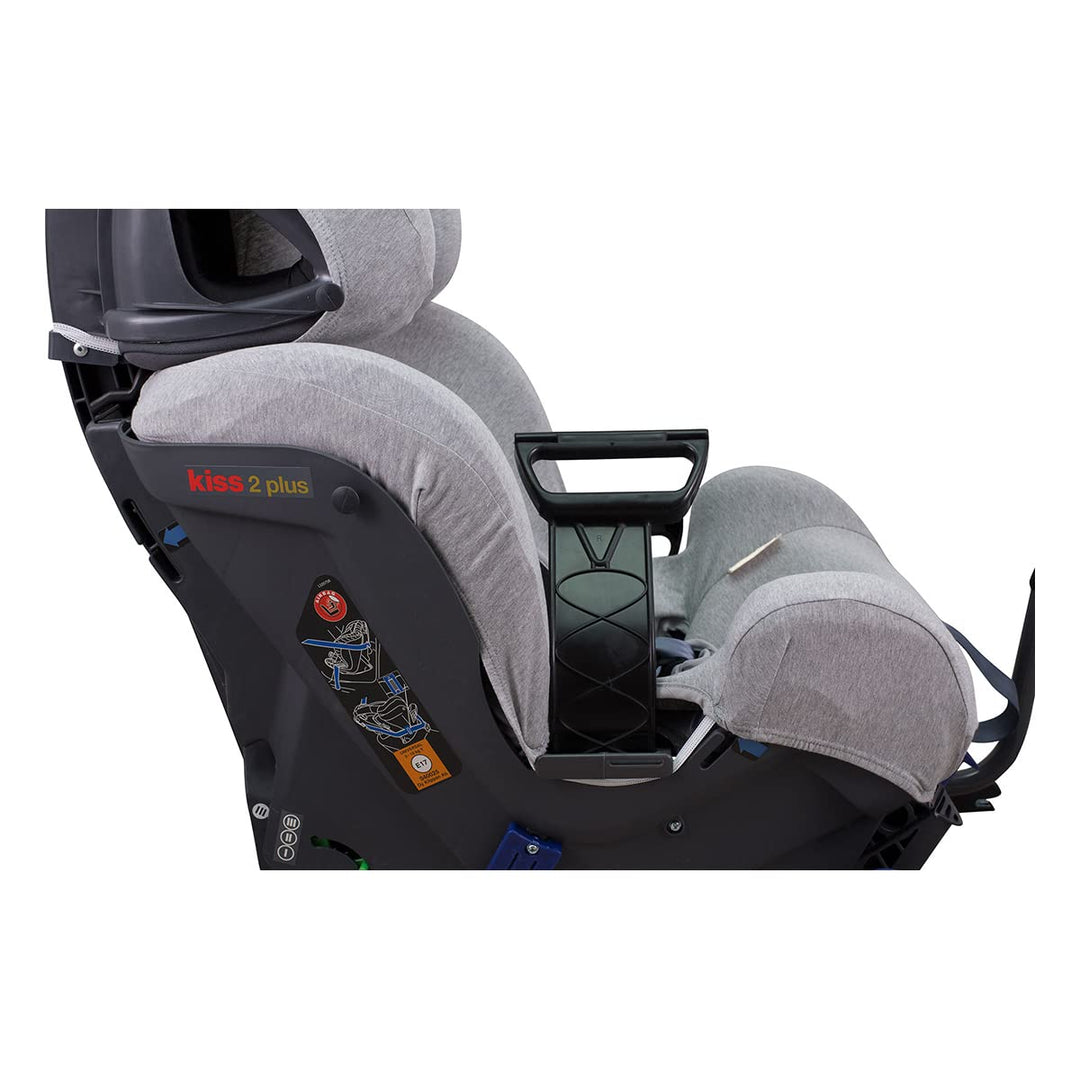 JYOKO Kids Bezug kompatibel mit Klippan Kiss 2, Klippan Kiss 2 Plus (Grey Stone), Grey Stone KISS 2