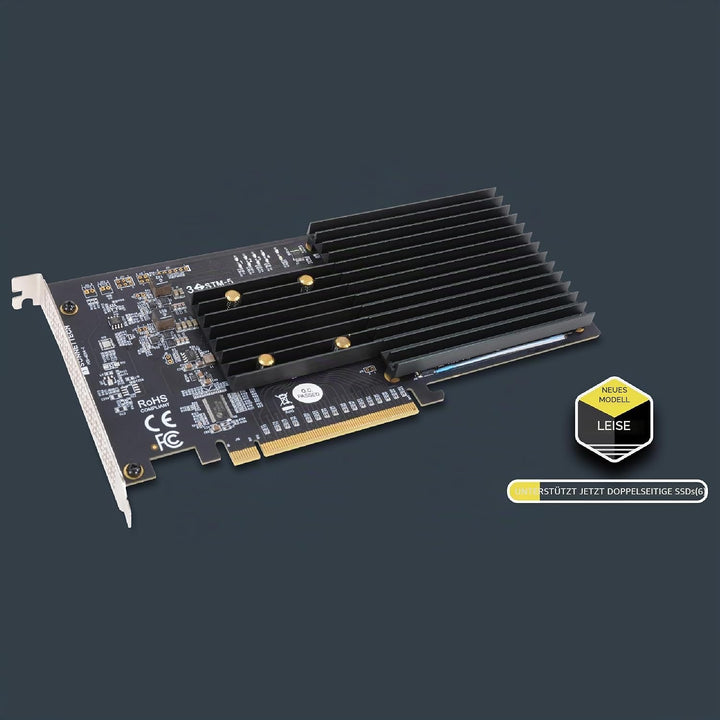 SoNNeT Fusion SSD M.2 4x4 PCIe Card [Silent] - SSD not Included