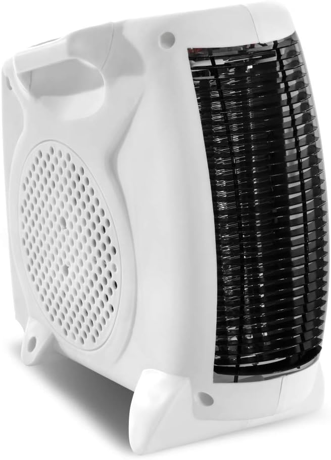 TROTEC Heizlüfter energiesparend TFH 19 E - Heizleistung 1000 W / 2000 W – elektrische Heizung, mit