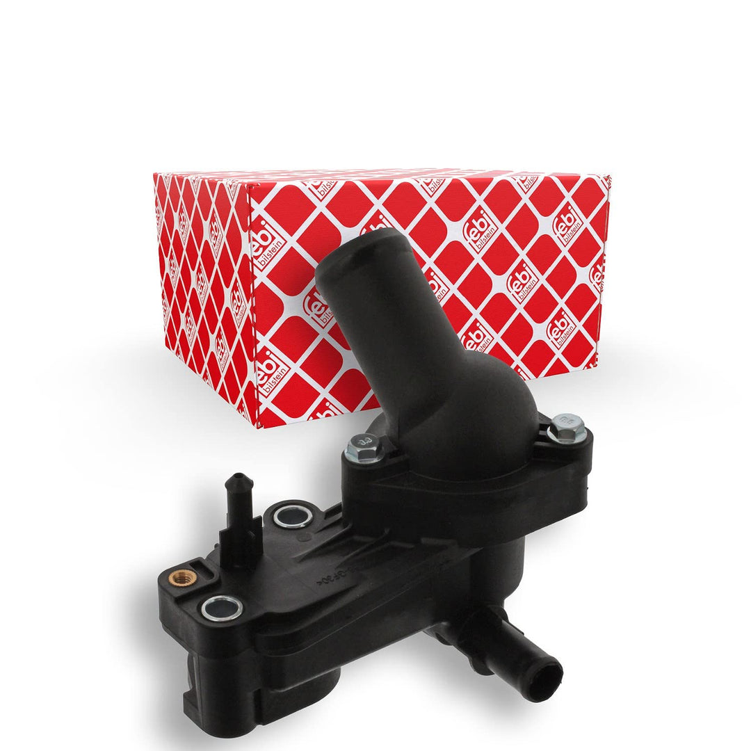 febi bilstein 45227 Kühlwasserflansch mit Thermostat und Dichtung , 1 Stück