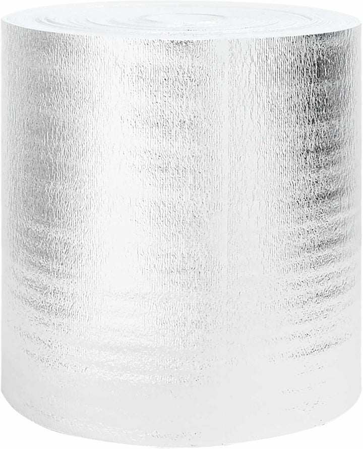 vidaXL Heizkörper-Reflektorfolie Silber 5 x 0,5 m Polyethylen, Heizaccessoire fürs Wohnzimmer, zylin