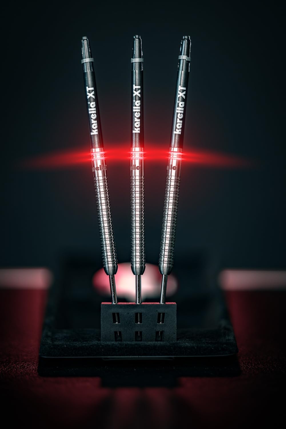 Karella HiPower 90% Tungsten Steeldart, 22g, 24g, für Klassische Dartscheibe, 3 Dartpfeile mit Metal