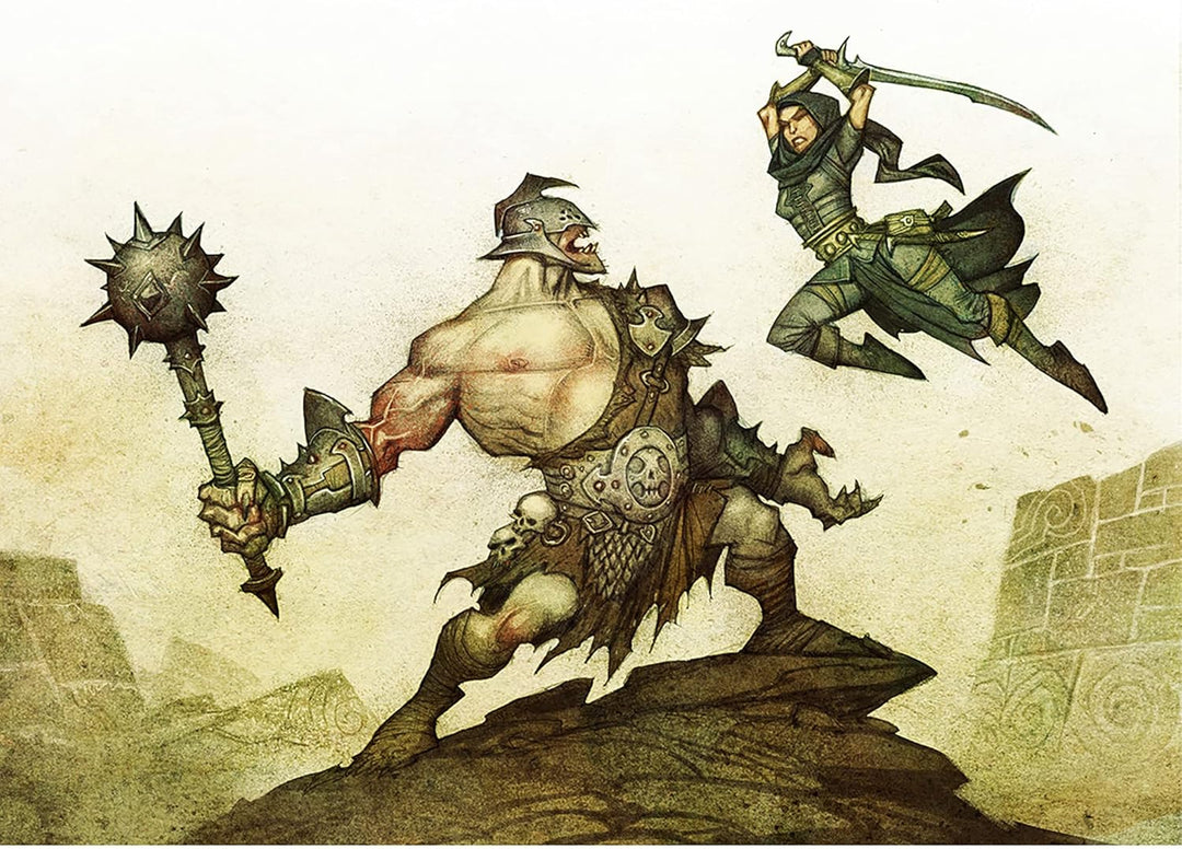 Dragonbane: RPG Core Set - Mirth & Mayhem Boxed Set, Free League Publishing, Includes-Dice, Rulebook