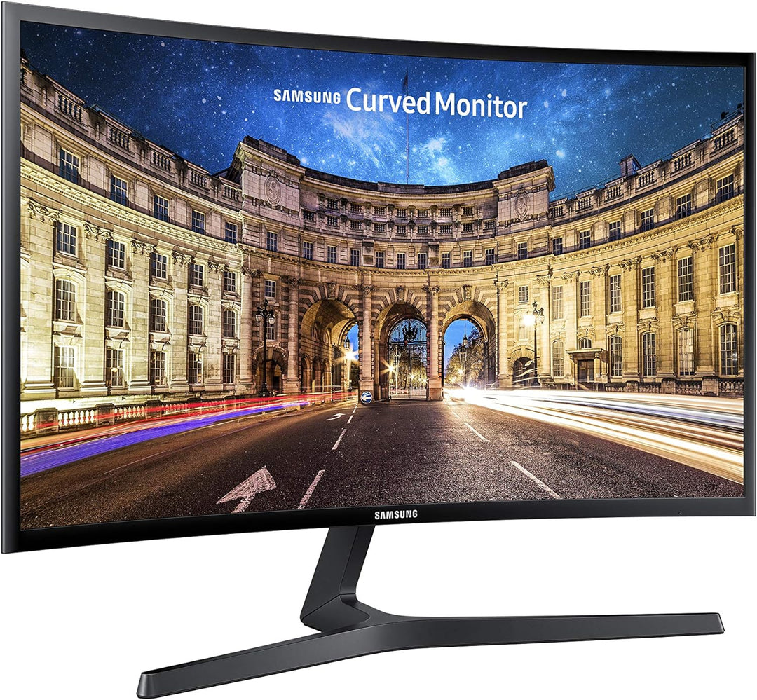 Gebogener PC -Bildschirm - Samsung S24C366eau - 24 FHD - VA -Platte - 4 ms - 75 Hz - HDMI / VGA - AM