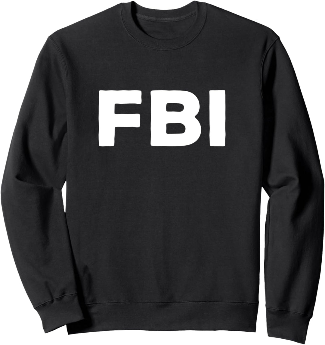 FBI Kostüm Verkleidung Jungen Jungs Knaben Karneval Fasching Sweatshirt