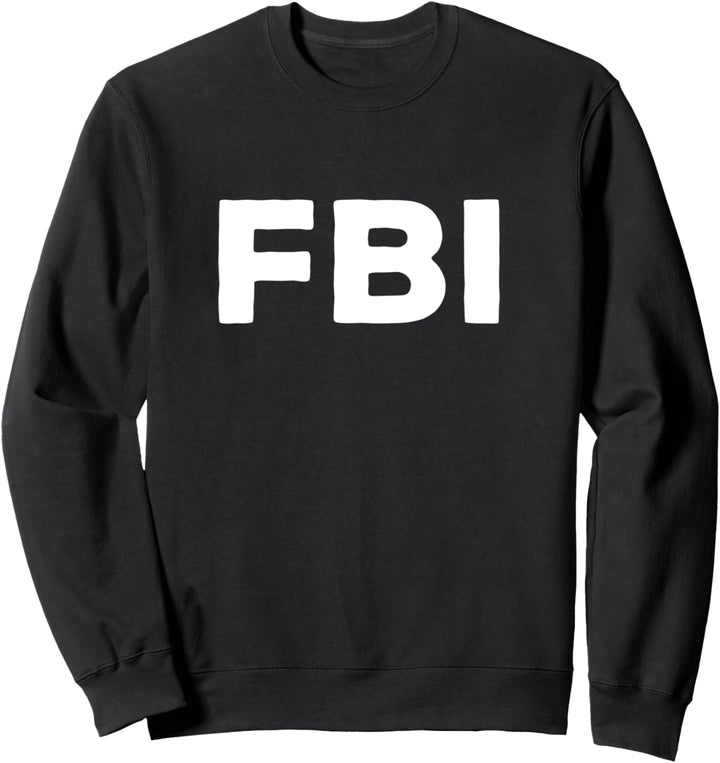 FBI Kostüm Verkleidung Jungen Jungs Knaben Karneval Fasching Sweatshirt