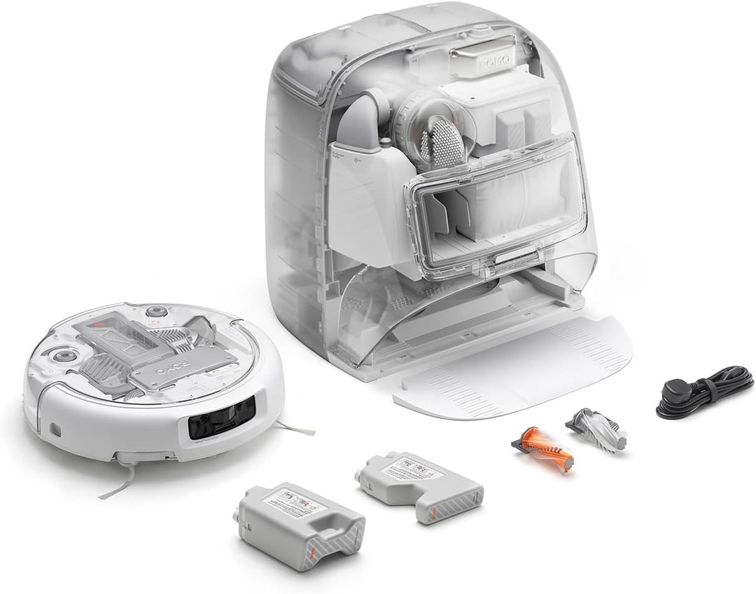 DJI ROMO P Saugroboter mit Wischfunktion, 25.000 Pa Saugkraft, Hinderniserkennung auf Drohnen-Niveau