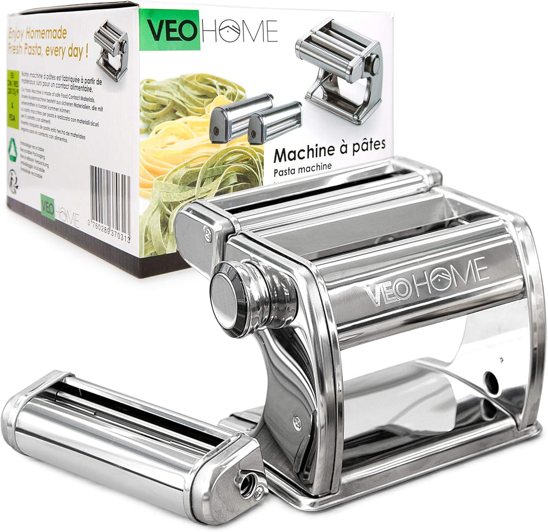 Manuelle Nudelmaschine mit Trockner - Multi-Pasta Edelstahl Rostfrei Italienische Flachteigmaschine