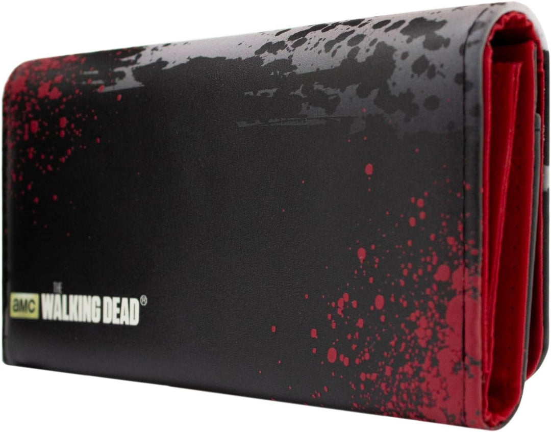 AMC The Walking Dead Daryl Dixon Bogen Portemonnaie Tri-Fold mit Münzfach & Kartenhalter, Mehrfarbig