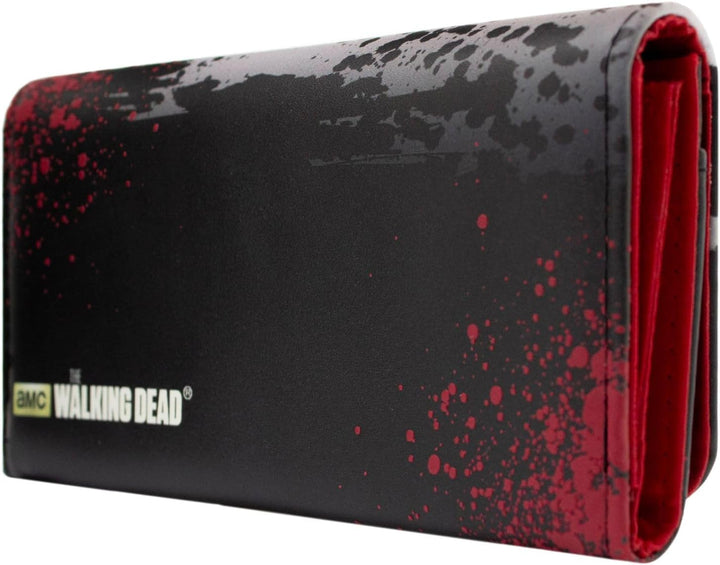 AMC The Walking Dead Daryl Dixon Bogen Portemonnaie Tri-Fold mit Münzfach & Kartenhalter, Mehrfarbig