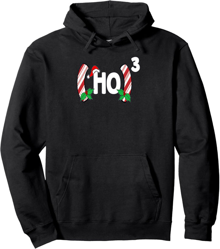 Weihnachts Sankt Ho Ho Ho oder Ho3 Entwurf 1 Pullover Hoodie