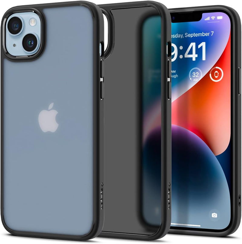 Spigen Ultra Hybrid Frost Hülle Kompatibel mit iPhone 14 [Speziell Entwickelt für iPhone 14] Case Ha