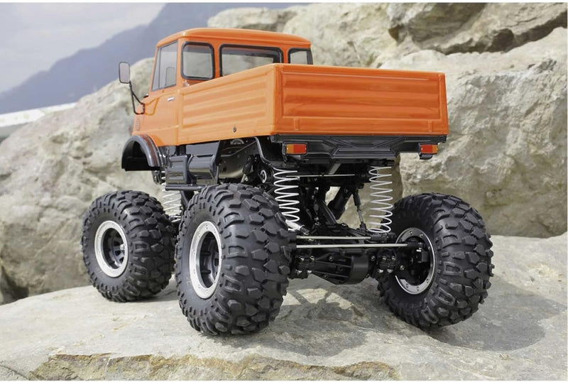 Tamiya 300058414 - MB Unimog 406 Serie U900 CR2, ferngesteuertes Offroad Fahrzeug, 1:10, Elektromoto