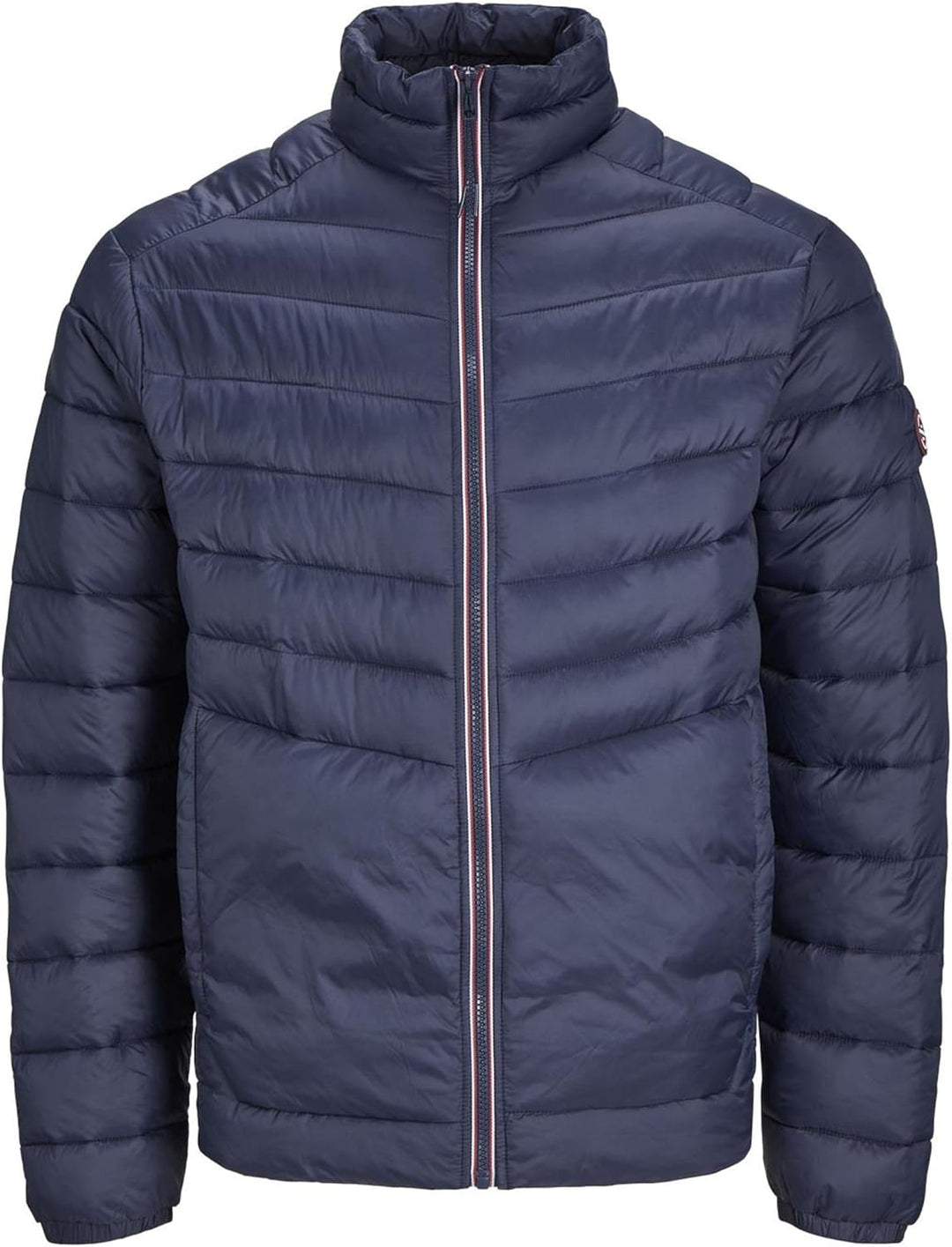 JACK & JONES Herren Jwhwing Hood Puffer Winddichte Jacke M Navy Blazer, M Navy Blazer/Detail:true Re