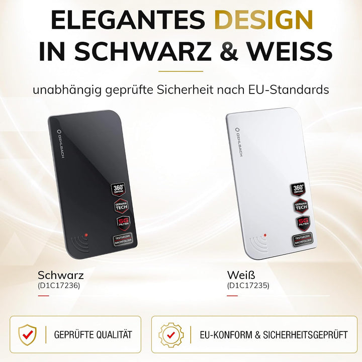 Oehlbach Scope Vision 5G DVB-T2 HD Antenne - Digitale Zimmerantenne - Aktiv DVB-T-Verstärker - Nachf
