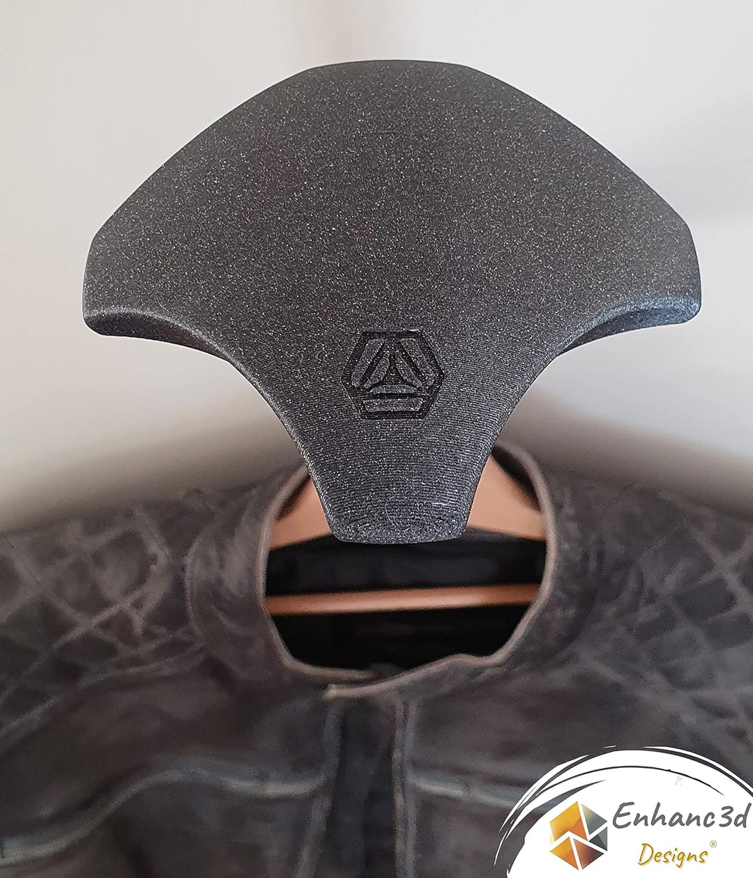 Motorradhelm Halterung Wand – Helmhalter Wand Motorrad - Ablage mit Haken zum Aufhängen von Motorrad