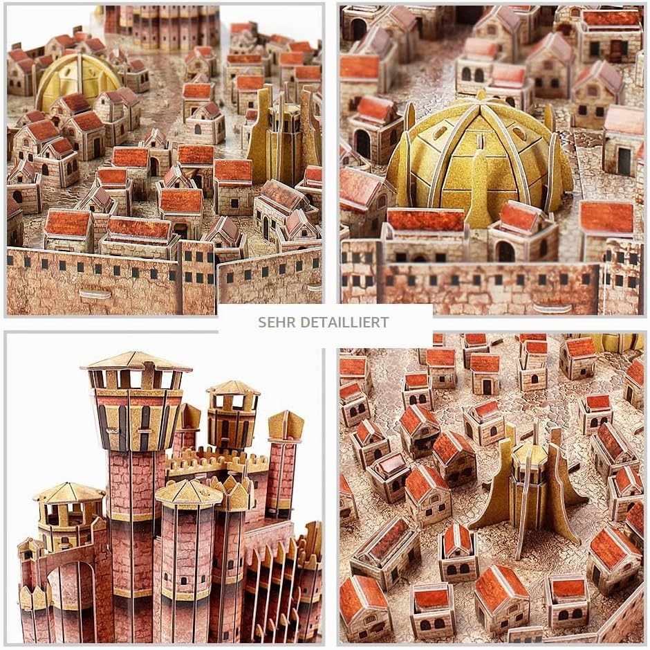 Game of Thrones King's Landing 3D Puzzle
