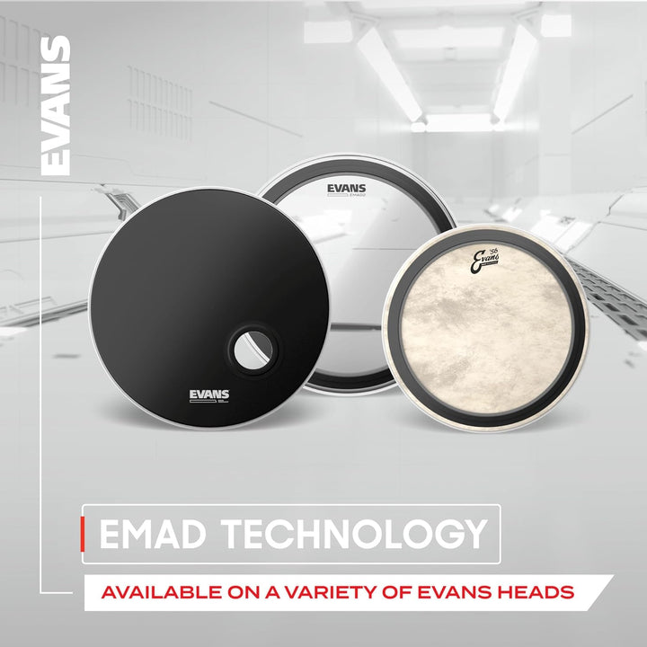 Evans BD26EMAD2 Bassdrumfell 66 cm (26 Zoll) EMAD2 Serie 26 Inch Kopftrommel (Drum Head), 26 Inch Ko
