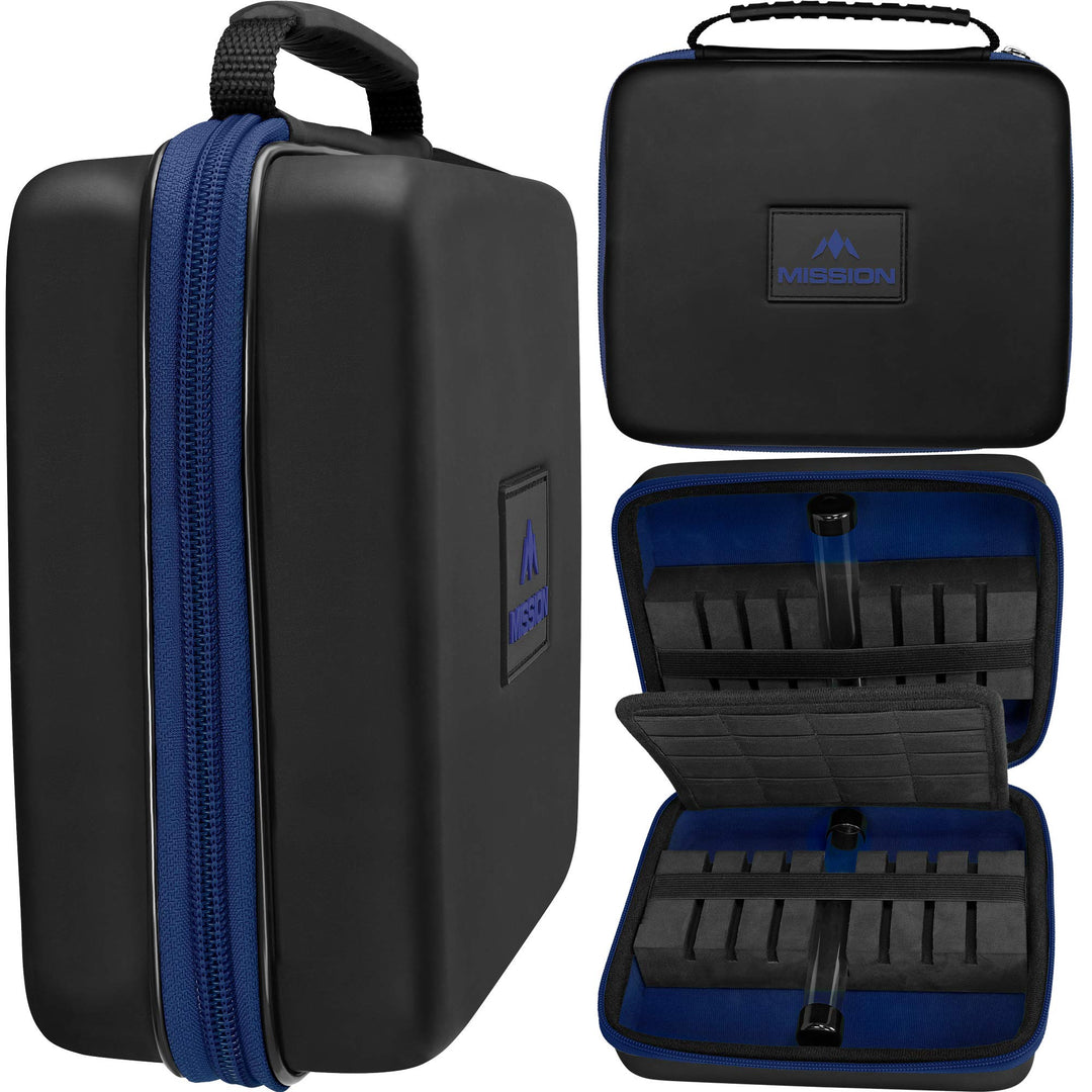 MISSION - Freedom Dartkoffer Farbe Blau