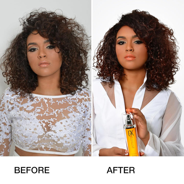 GK HAIR Global Keratin CurlsDefineHer (3.4 fl oz / 100ml) Curl Defining Cream Curl Activator/Moistur