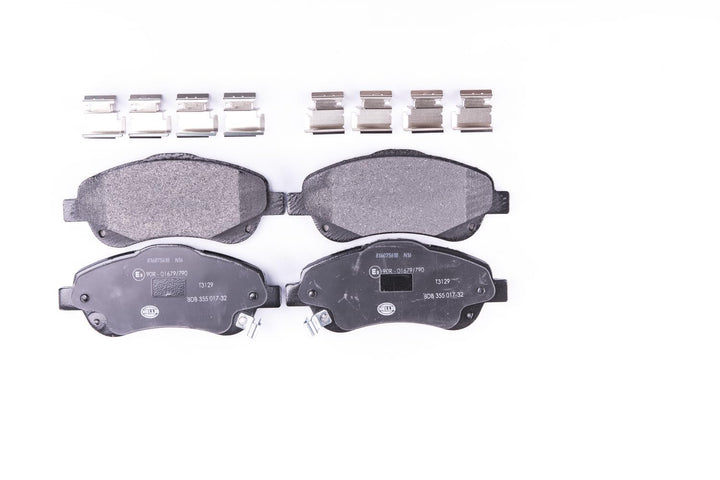 HELLA PAGID 8DB 355 017-321 Bremsbelagsatz - T3129 - Dicke/Stärke: 19mm - Bremssystem: Bosch - mit a