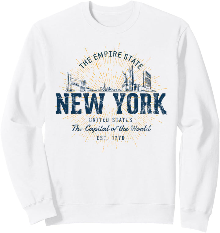 Vereinigte Staaten Retro Stil Vintage New York Sweatshirt