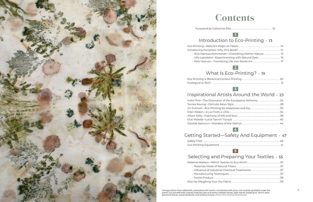 Eco-Print: The Guide to Natural Botanical Printing on Fabric, Gebundenes Buch