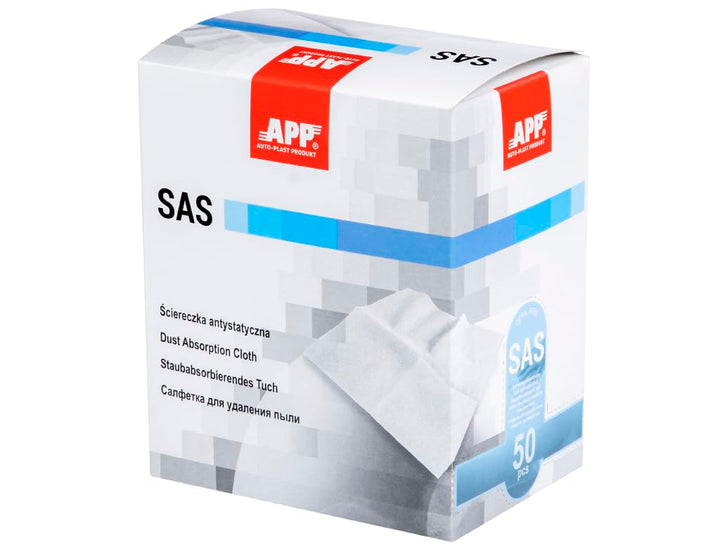 APP SAS Honigtuch Staubbindetuch Lack | 50er Pack Staubbindetücher zum Entfernen von Schleifstaub, S