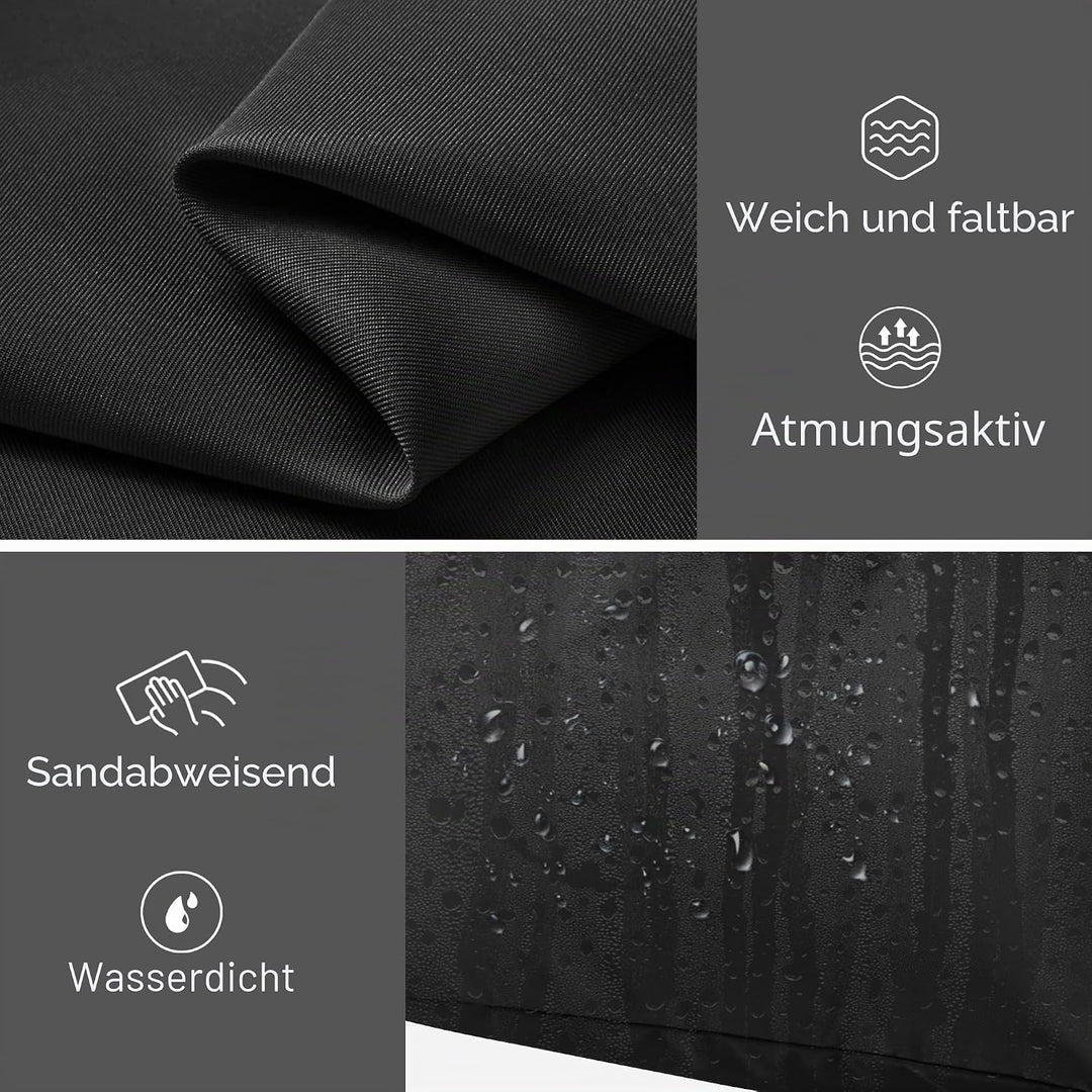 KALIDI Faltbare Shopper Reisetasche Strandtasche XXL,60L Extra grosse Holdall Weekender Gym Tasche m