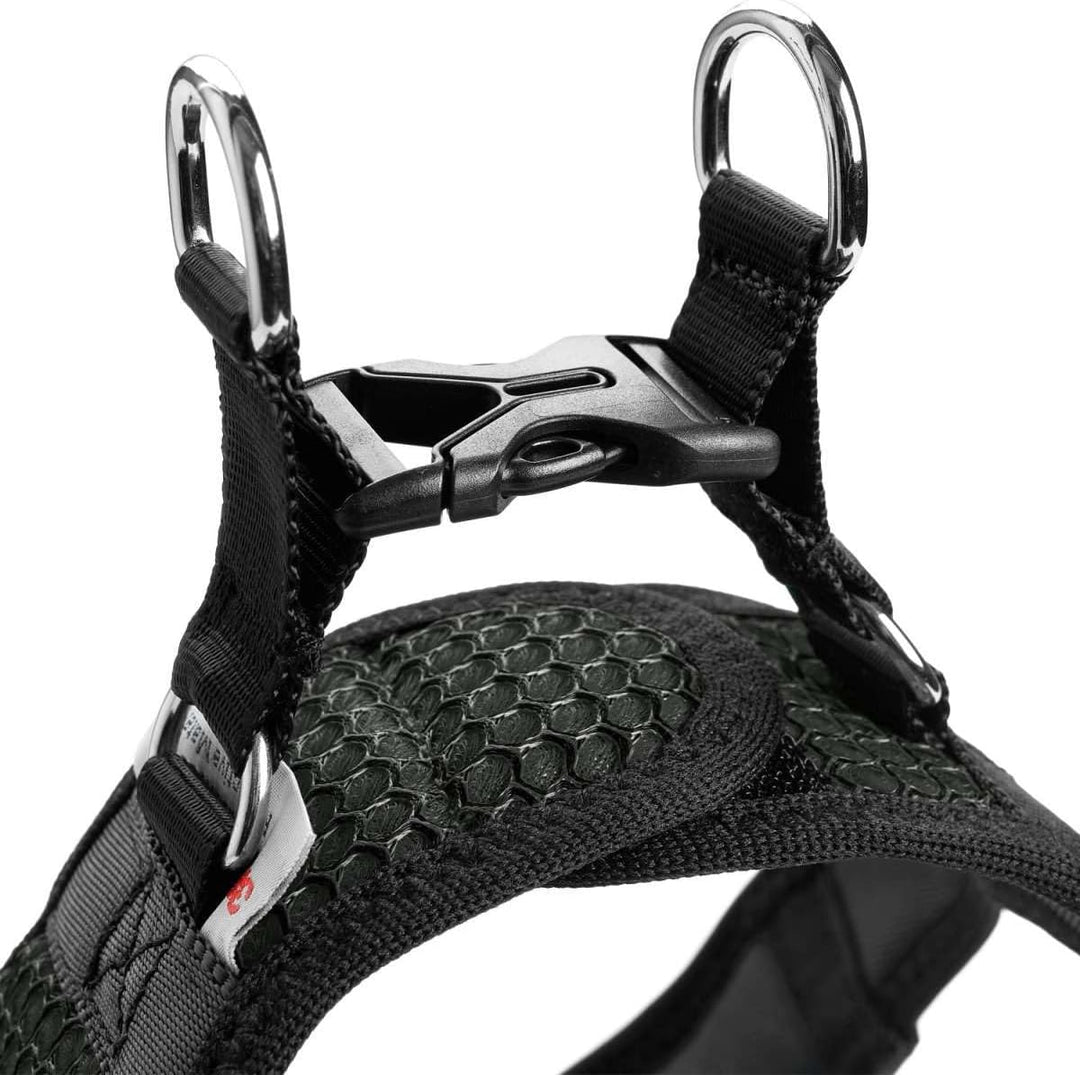 HUNTER Hundegeschirr HILO COMFORT, Farbe: anthrazit, Easy Step-In Geschirr für kleine bis mittlere H