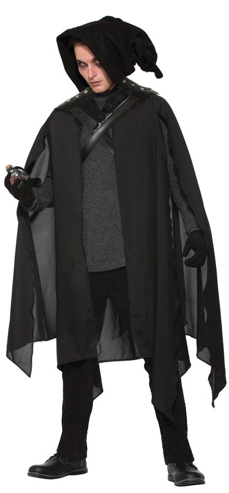 Forum Novelties X76641 Zauberer Cape, schwarz, UK Chest Size 42" - 44"